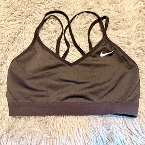 Nike Women's Black Strappy Sports Bra